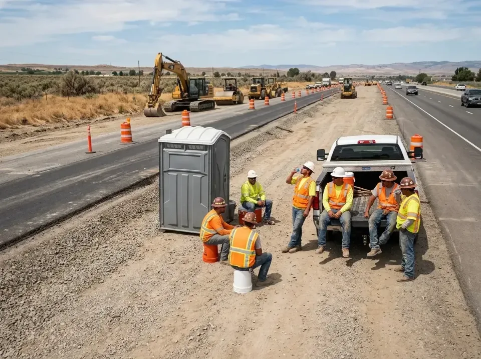 highway-road-construction-crew-007 — frequently asked questions, Porta Potty and Restroom Rentals in Parkville, MO